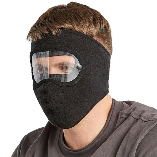 Winter Face Mask With Googles Protector